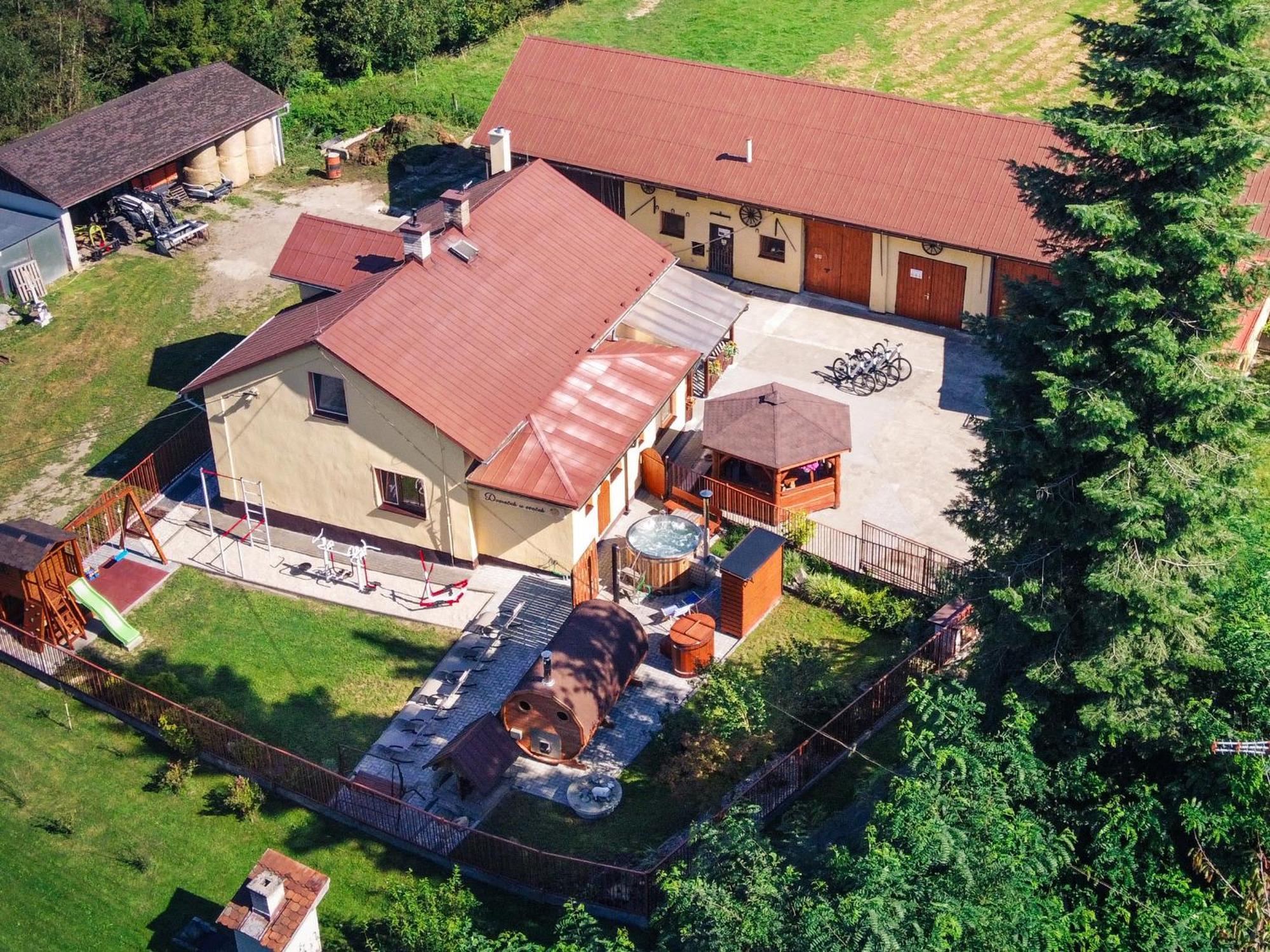 Agroturistika - "Domecek U Ovecek" Villa Horní Těrlicko Exterior foto